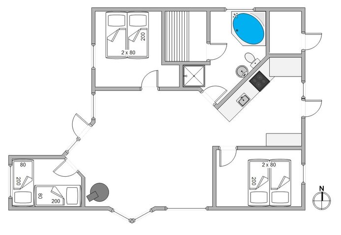 Sommerhus B2527 på Rauhesvej 19, Bjerregård - Billede #13