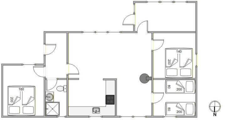 Ferienhaus B2530 in Bjerregårdsvej 88, Bjerregård - Bild #13