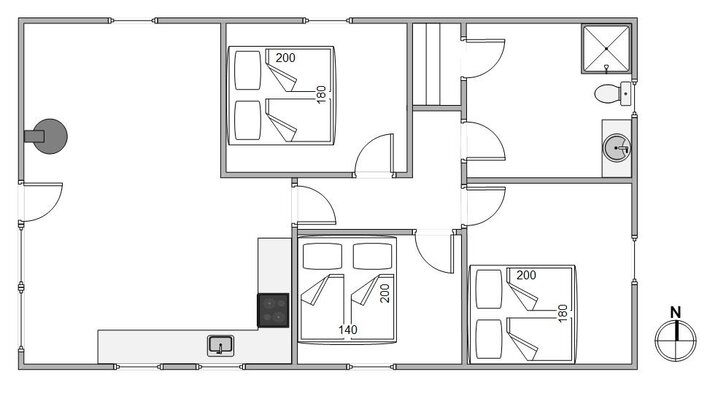 Sommerhus B2531 på Julianevej 154, Bjerregård - Billede #13