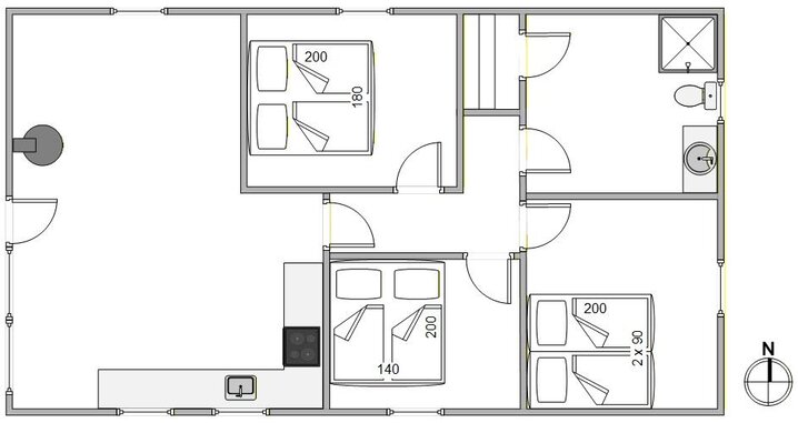 Ferienhaus B2531 in Julianevej 154, Bjerregård - Bild #13