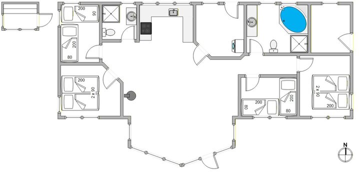 Sommerhus B2536 på Risbusken 4, Bjerregård - Billede #13
