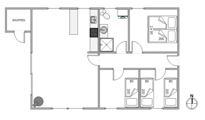 Ferienhaus B2547 in Sigfred Jensens Vej 7, Bjerregård - Bild #13