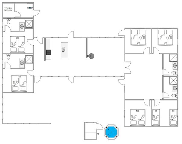 Ferienhaus B2549 in Bjerregårdsvej 275, Bjerregård - Bild #13