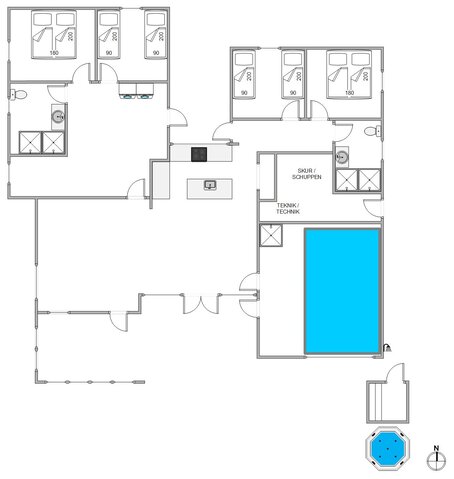 Sommerhus B2553 på Bjerregårdsvej 283, Bjerregård - Billede #13