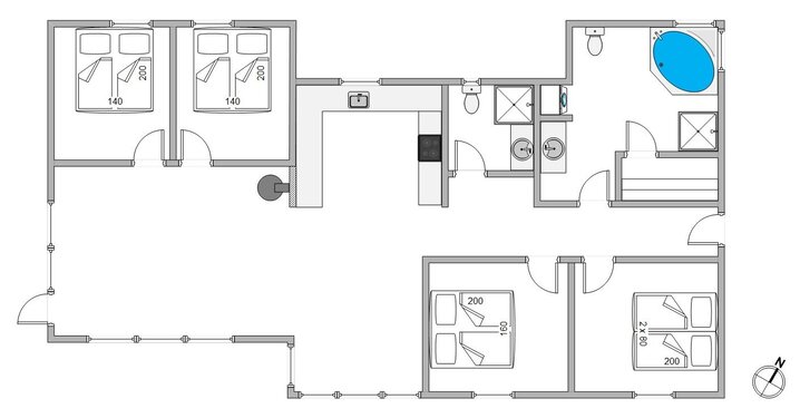 Sommerhus B2557 på Bjerregårdsvej 97, Bjerregård - Billede #13