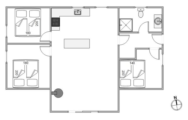 Ferienhaus B2560 in Bjerregårdsvej 107 A, Bjerregård - Bild #13