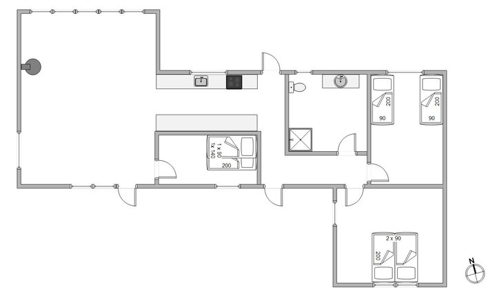 Ferienhaus B2561 in Bjerregårdsvej 183, Bjerregård - Bild #13