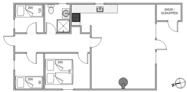 Sommerhus B2574 på Bjerregårdsvej 113, Bjerregård - Billede #2