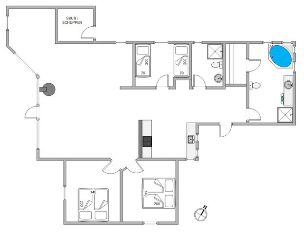 Sommerhus B2575 på Bjerregårdsvej 452, Bjerregård - Billede #13