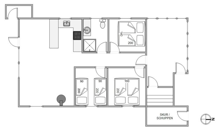 Sommerhus B2576 på Kirksvej 7, Bjerregård - Billede #13