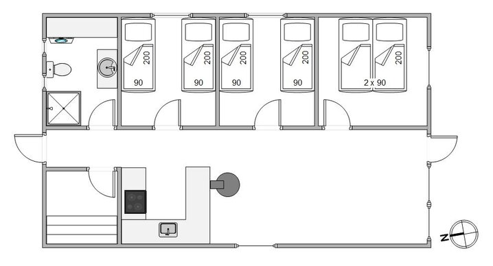 Sommerhus B2586 på Bilbergsvej 49, Bjerregård - Billede #5