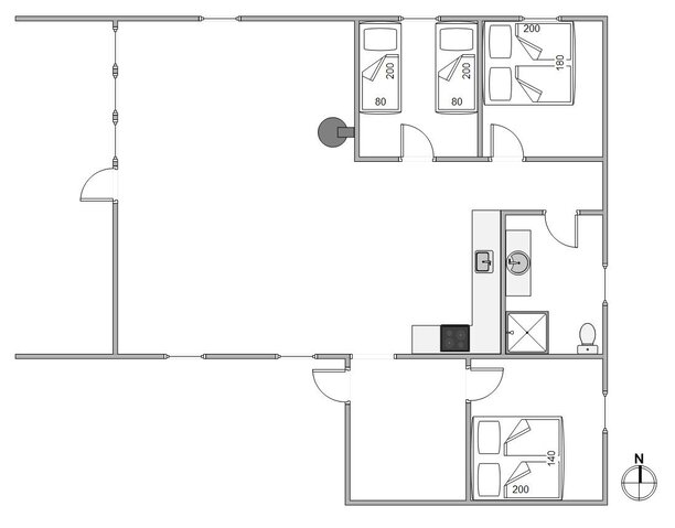 Ferienhaus B2588 in Sigfred Jensens Vej 83, Bjerregård - Bild #13