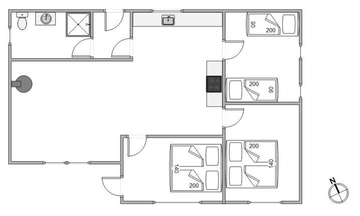 Ferienhaus B2593 in Bjerregårdsvej 215, Bjerregård - Bild #13