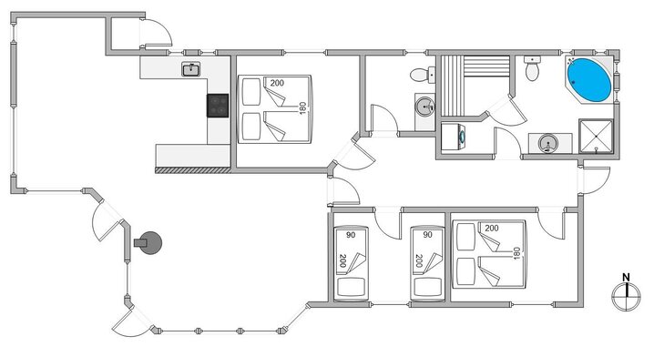 Ferienhaus B2604 in Humlegårdsvej 16, Bjerregård - Bild #13