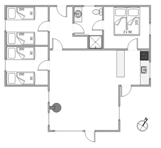 Sommerhus B2615 på Kirksvej 47, Bjerregård - Billede #13