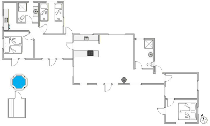 Ferienhaus B2621 in Bjerregårdsvej 67, Bjerregård - Bild #5