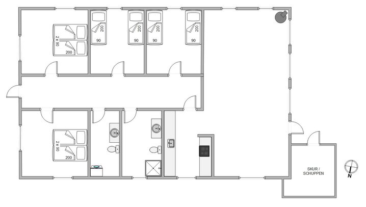 Sommerhus B2622 på Bjerregårdsvej 25, Bjerregård - Billede #13