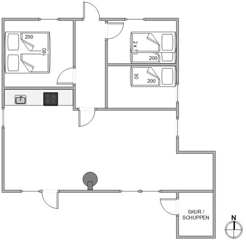 Ferienhaus B2627 in Julianevej 89, Bjerregård - Bild #13