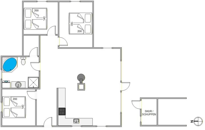 Sommerhus B2629 på Bjerregårdsvej 98, Bjerregård - Billede #13