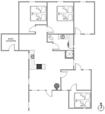 Ferienhaus B2634 in Rauhesvej 48, Bjerregård - Bild #13