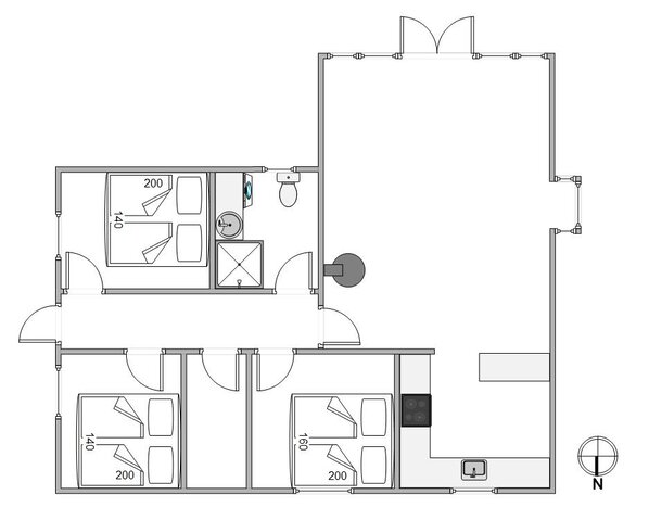 Sommerhus B2635 på Kirstinevej 82, Bjerregård - Billede #13