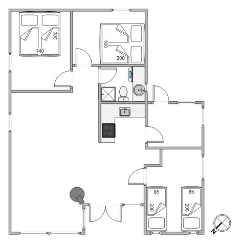 Sommerhus B2636 på Bjerregårdsvej 27, Bjerregård - Billede #13