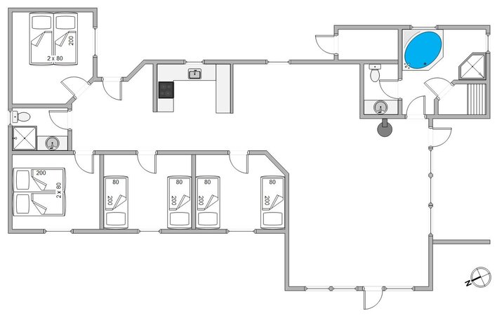 Ferienhaus B2645 in Bjerregårdsvej 133, Bjerregård - Bild #13