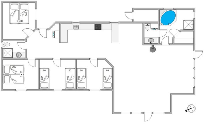 Ferienhaus B2645 in Bjerregårdsvej 133, Bjerregård - Bild #13
