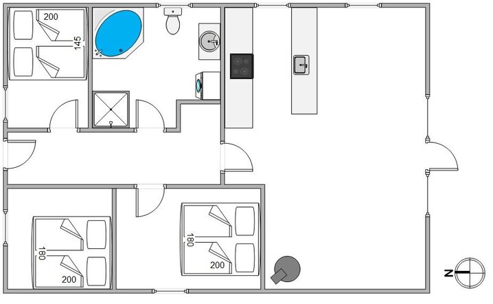 Ferienhaus B2649 in Bjerregårdsvej 121, Bjerregård - Bild #13