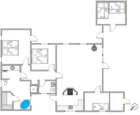 Ferienhaus B2661 in Bjerregårdsvej 322, Bjerregård - Bild #13