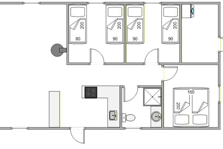 Sommerhus B2662 på Plantagen 7, Bjerregård - Billede #5