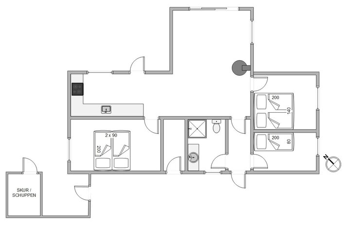 Sommerhus B2663 på Bjerregårdsvej 80, Bjerregård - Billede #13