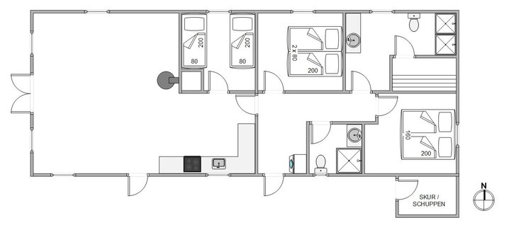 Ferienhaus B2664 in Julianevej 91, Bjerregård - Bild #13