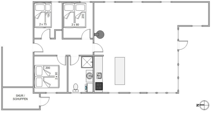 Sommerhus B2673 på Julianevej 49, Bjerregård - Billede #13
