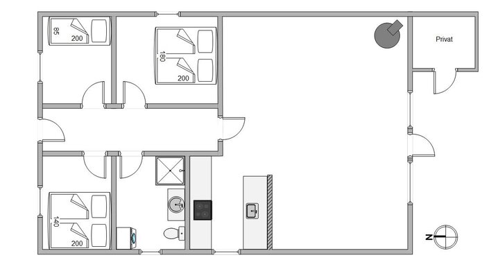 Sommerhus B2676 på Bjerregårdsvej 115, Bjerregård - Billede #13