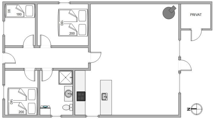 Sommerhus B2676 på Bjerregårdsvej 115, Bjerregård - Billede #13