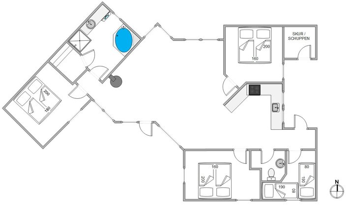 Ferienhaus B2682 in Julianevej 59, Bjerregård - Bild #13