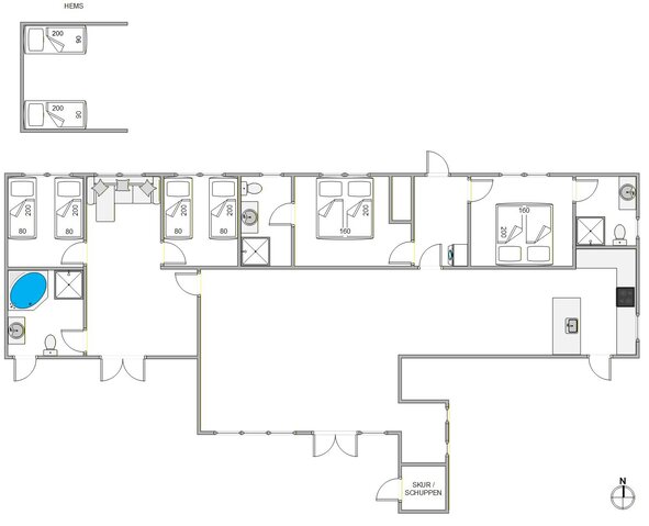 Sommerhus B2685 på Bjerregårdsvej 49, Bjerregård - Billede #13