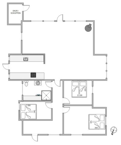 Ferienhaus B2691 in Rauhesvej 38, Bjerregård - Bild #5