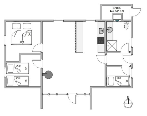 Sommerhus B2696 på Bjerregårdsvej 196, Bjerregård - Billede #13