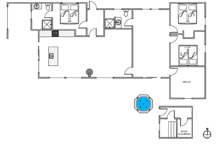 Ferienhaus B2699 in Julianevej 16, Bjerregård - Bild #7