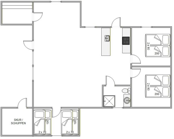 Holiday home B2708 at Rauhesvej 44A, Bjerregård - Picture #5