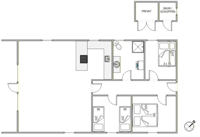 Sommerhus B2711 på Bjerregårdsvej 255, Bjerregård - Billede #13