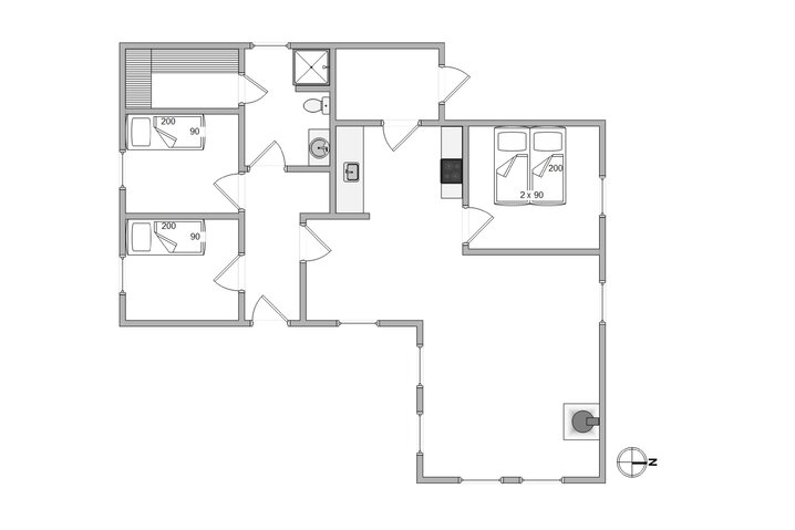 Ferienhaus B2724 in Kirstinevej 86, Bjerregård - Bild #13