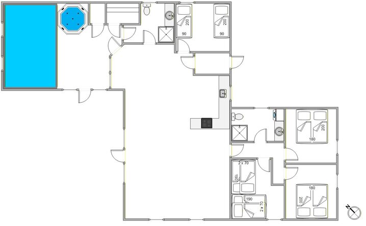 Sommerhus B2734 på Nymandsbjerg 11, Bjerregård - Billede #13