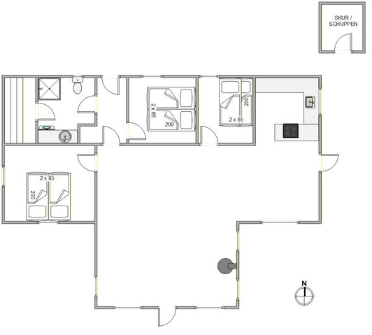 Sommerhus B2736 på Julianevej 92, Bjerregård - Billede #13