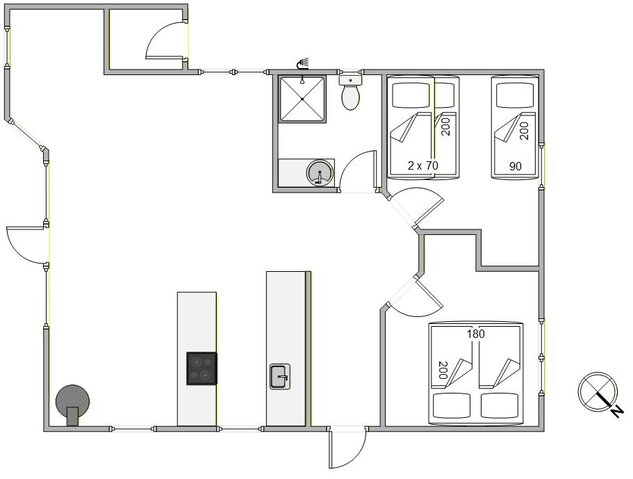 Sommerhus B2741 på Blåbærheden 5, Bjerregård - Billede #13