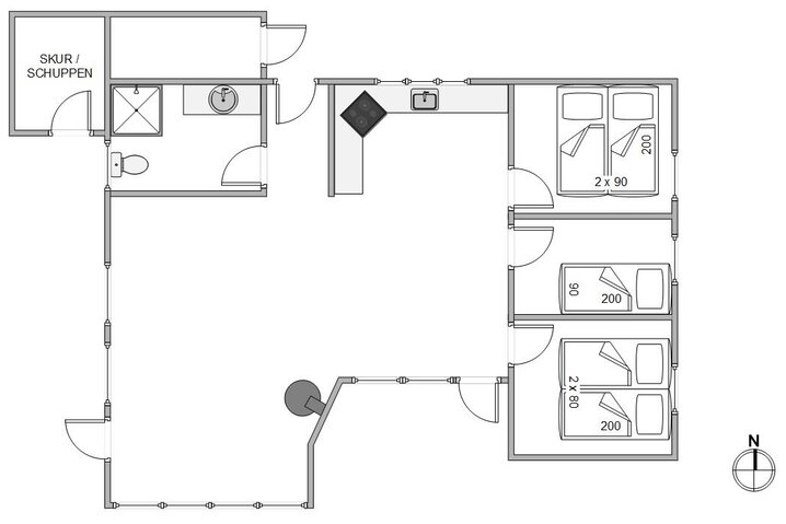 Sommerhus B2747 på Bjerregårdsvej 321, Bjerregård - Billede #5