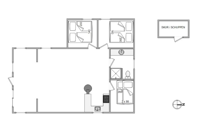 Ferienhaus B2749 in Nygårdsvej 2, Bjerregård - Bild #13