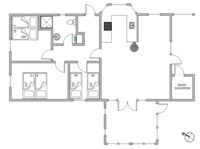 Ferienhaus B2754 in Bjerregårdsvej 141, Bjerregård - Bild #13